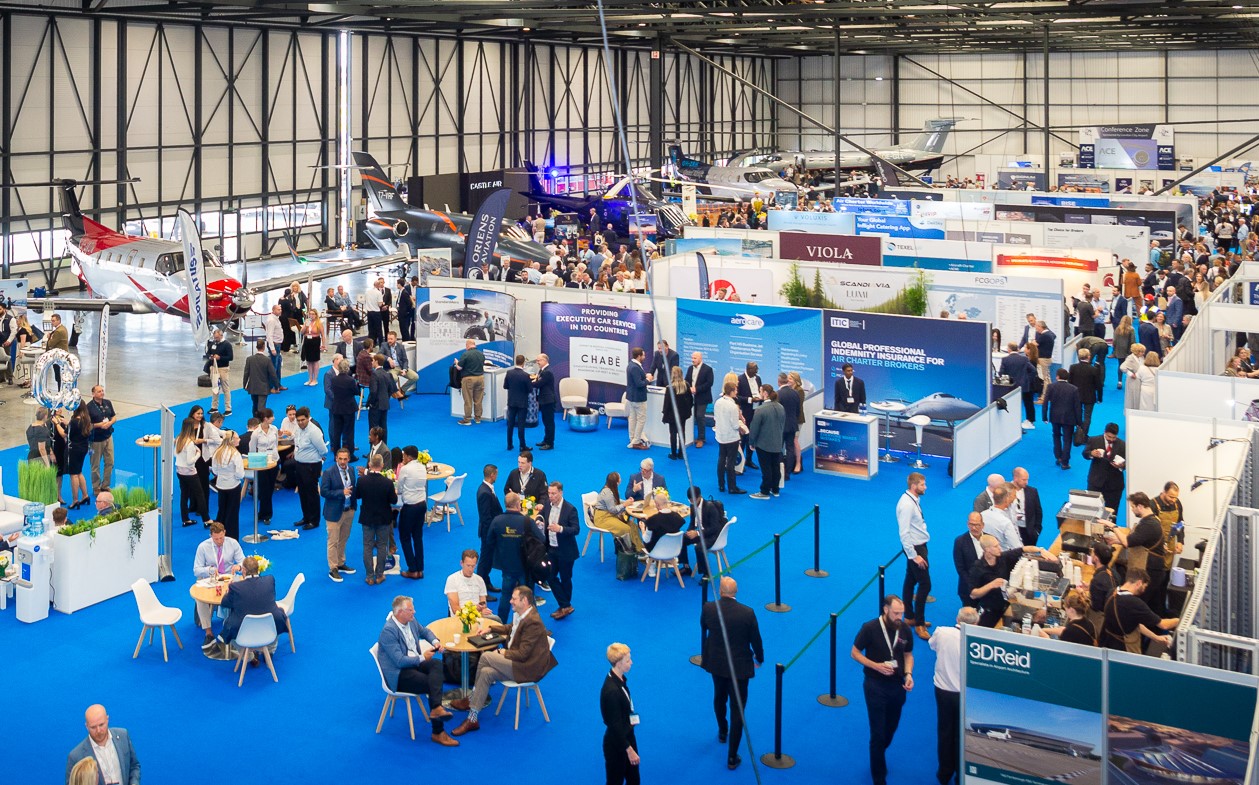 London Biggin Hill Airport hosts record numbers of exhibitors and delegates at Air Charter Expo 2025