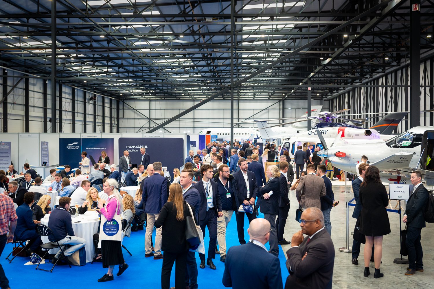 Air Charter Expo sees another record turnout at London Biggin Hill