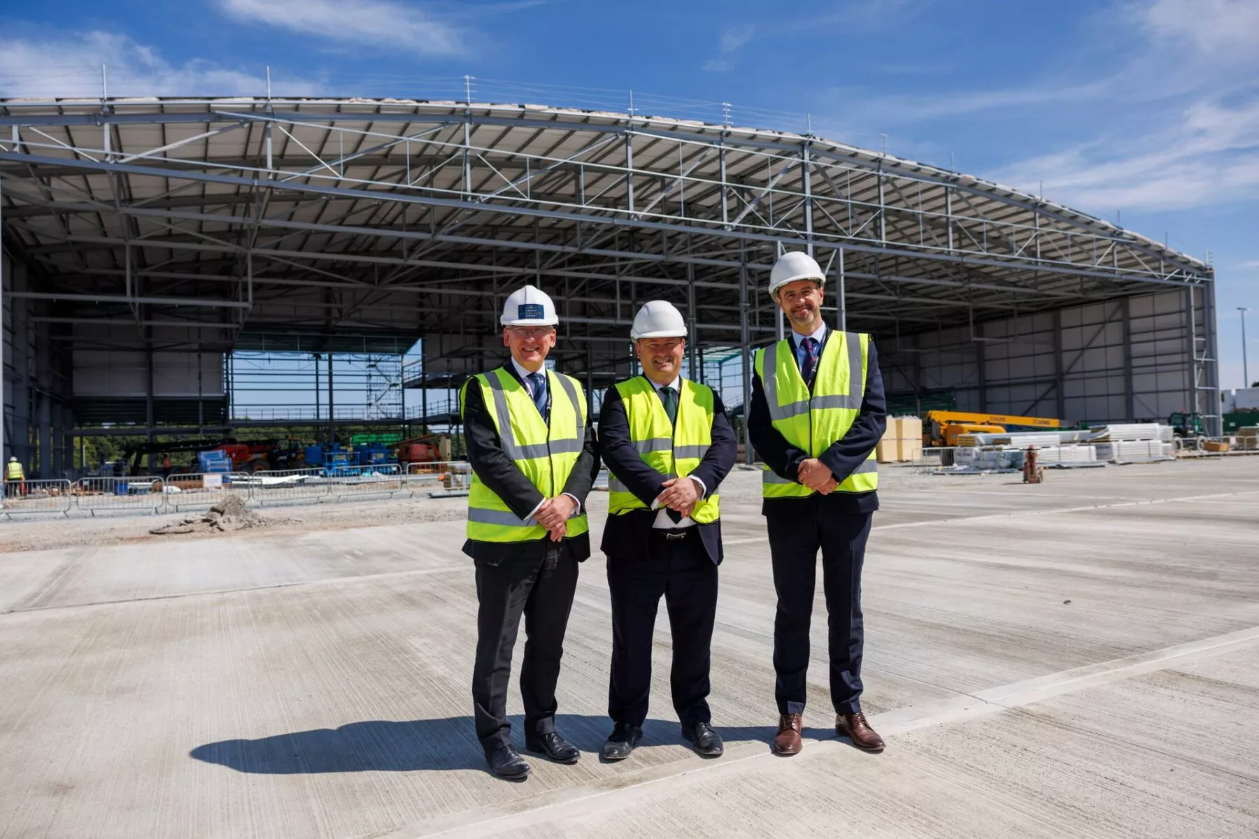 Primed for progress: Bombardier’s paint facility takes shape at London Biggin Hill Airport