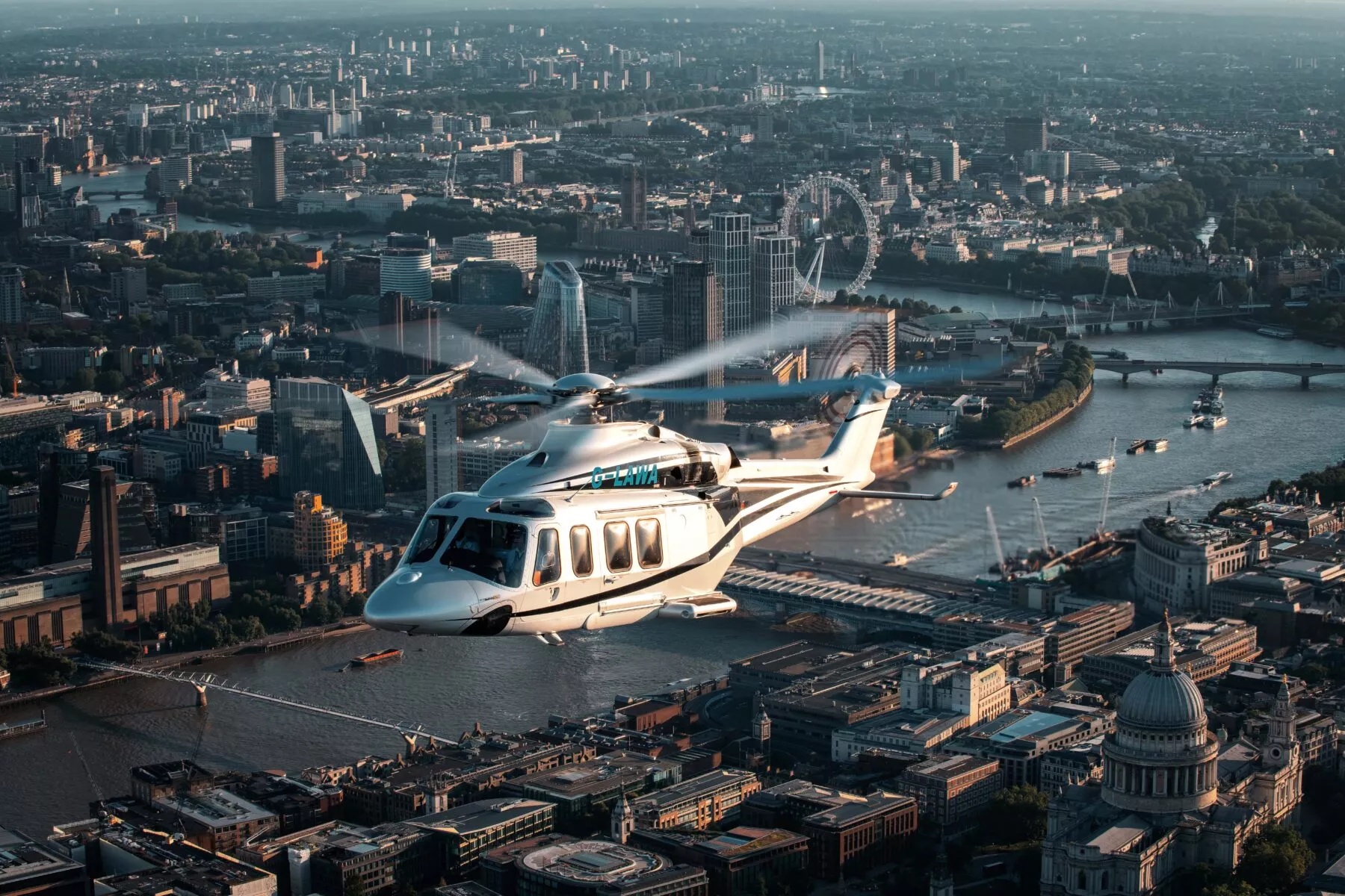 Celebrating 10 years of giving back time with the London Heli Shuttle